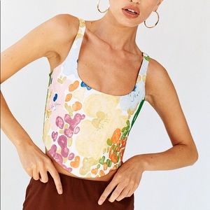 With Jean Cindy corset top